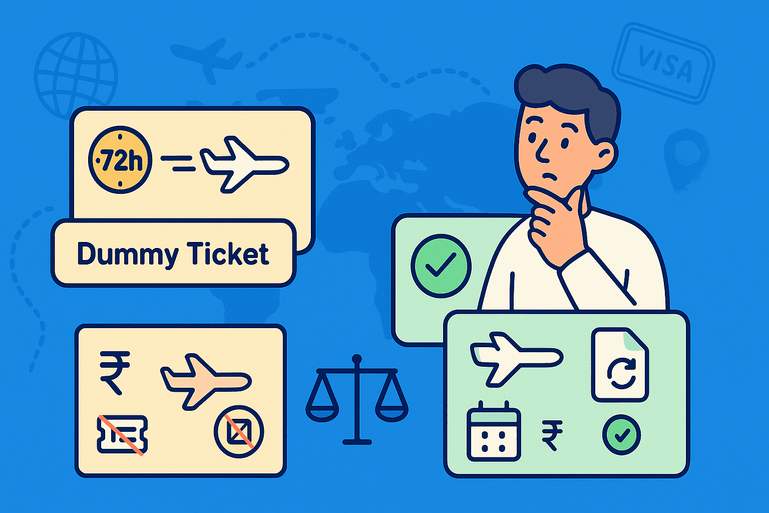 Dummy Ticket vs Refundable Ticket: Which Saves ₹25,000 in 2026?